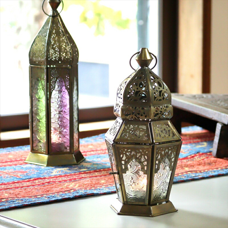 楽天市場】【15%OFFクーポン対象】モロッコランタン・キャンドル