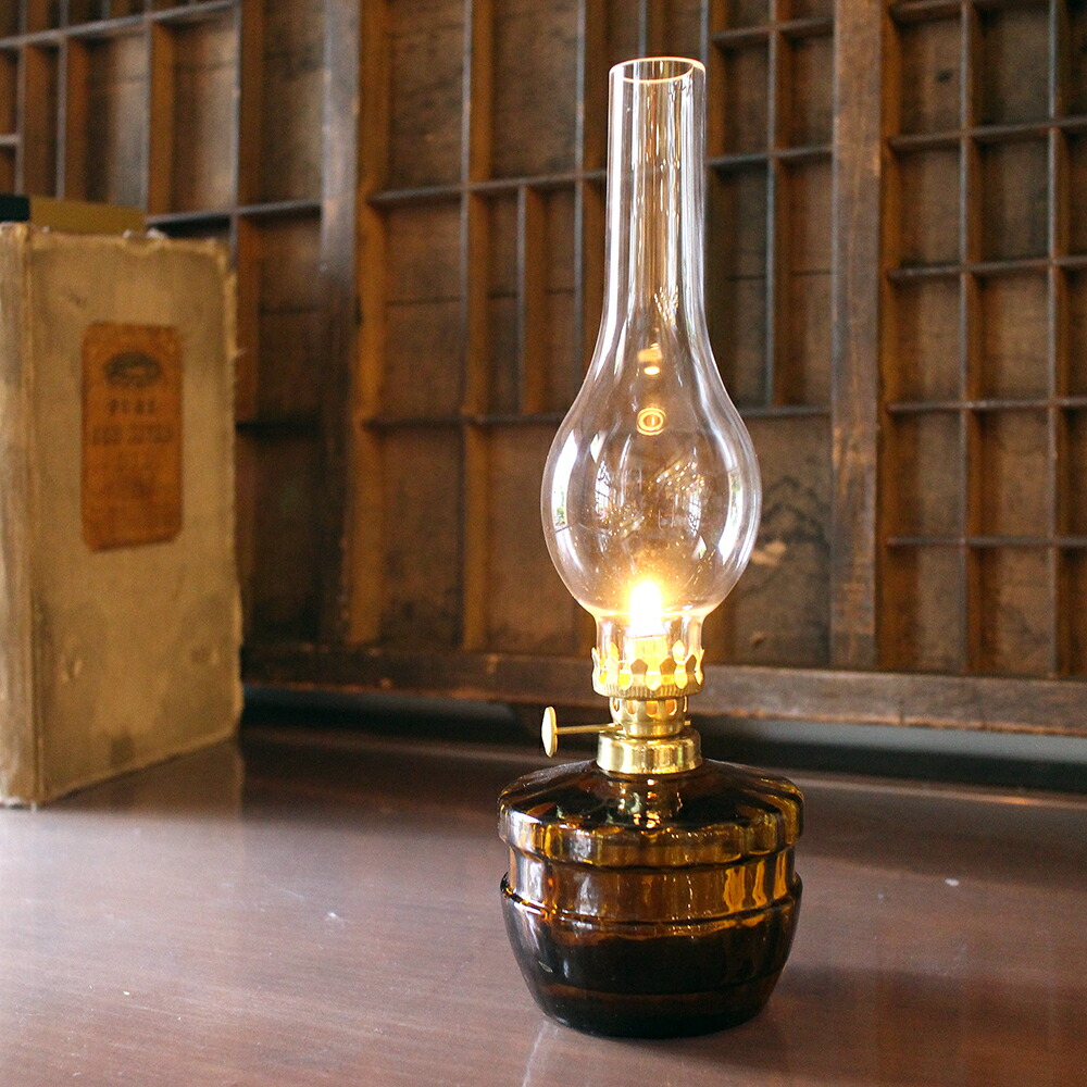 楽天市場】アンティークガラスオイルランプ・スタガー社（ポーランド