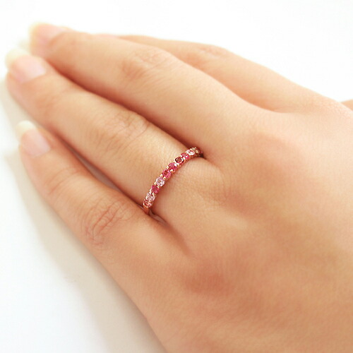 楽天市場】【数量限定】薔薇色グラデーション宝石 K10 カラーゴールド