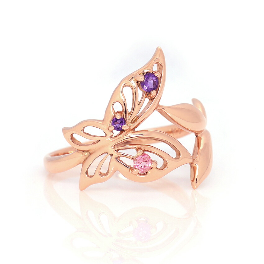 楽天市場】1150本完売の超人気 バタフライモチーフ ピンク