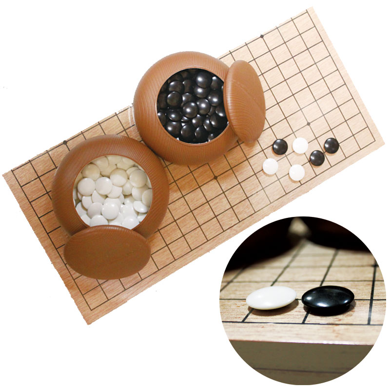 楽天市場】【囲碁セット】 すぐ始められます！碁石 碁笥 碁盤 19路 19