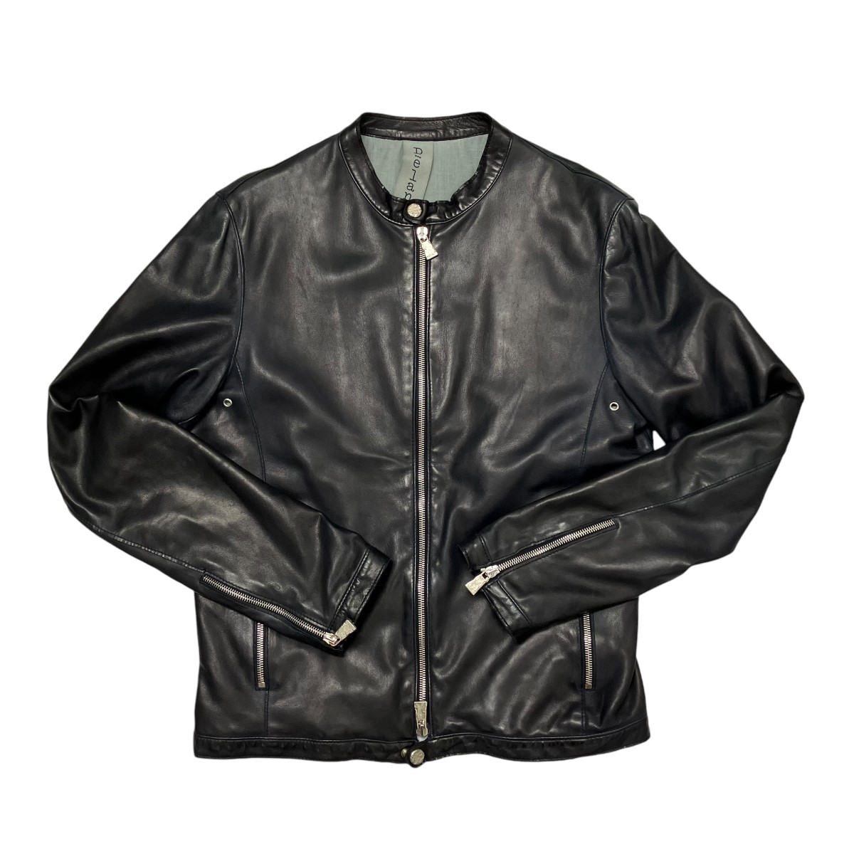 は*ん様 Delan ライダース 44 デラン レザージャケット Delan