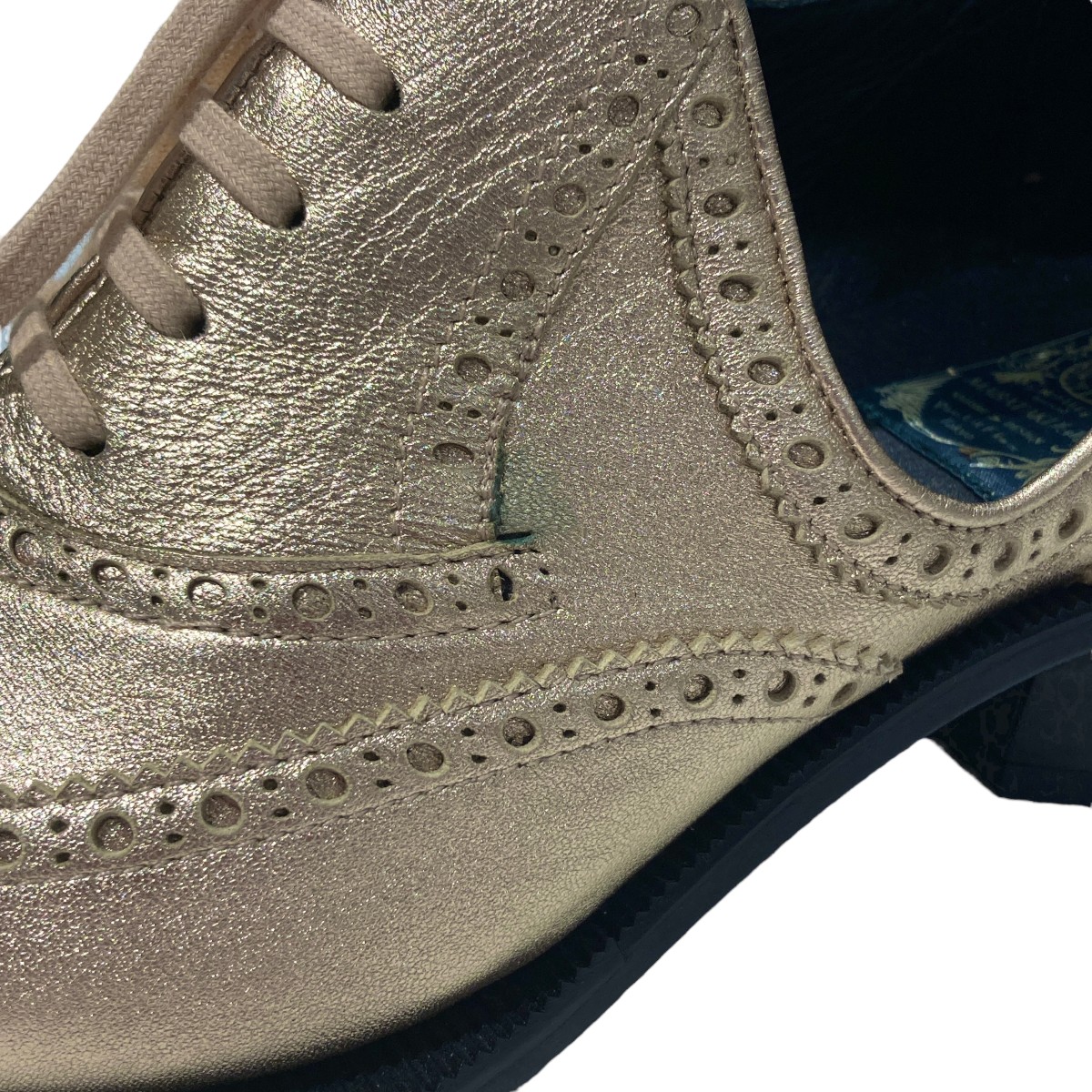 楽天市場】【中古】mabataki美雨レザーシューズ ゴールド サイズ：39