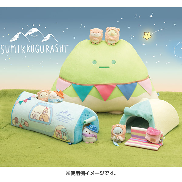 楽天市場】San-X すみっコぐらし「かわうそとすみっコキャンプ/てのり