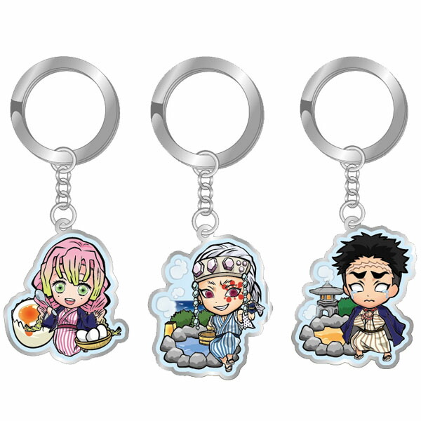 楽天市場】ご当地鬼滅の刃 温泉地限定「温泉2/メタルキーホルダー(全9