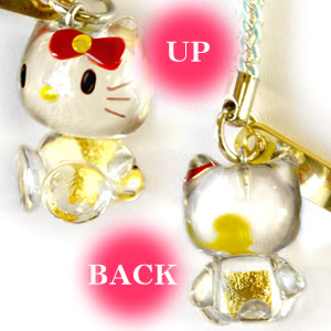 楽天市場】【海外販売NG】 ご当地キティ 金沢限定「金箔入手作り硝子