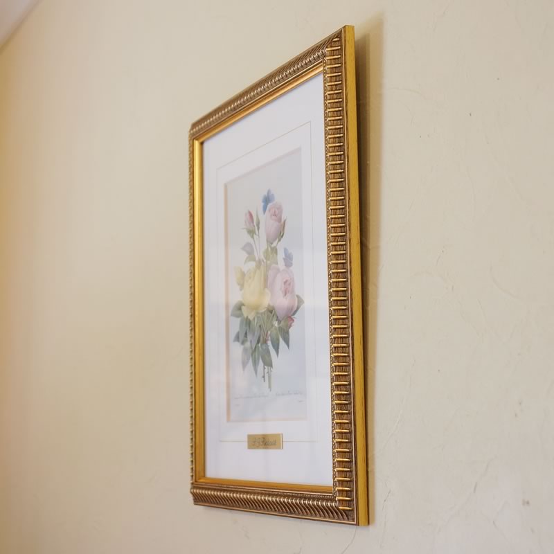 楽天市場】【スーパーセール価格】 絵画 インテリア ルドゥーテ ローズ