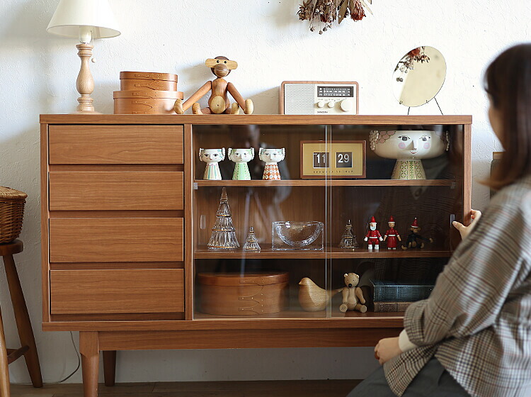 楽天市場】Kirario Product｜国産ガラスキャビネット titta（ティッタ