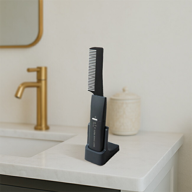 楽天市場】【特典あり】ufv ウルトラソニックコーム[超音波アイロン お