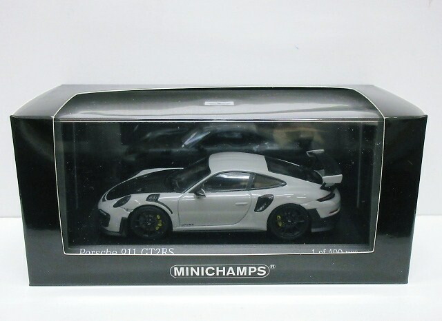 楽天市場】ミニチャンブス 1/43 ポルシェ911 GT2 RS Weissach Package