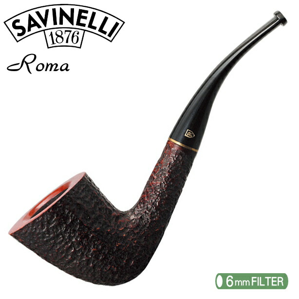 楽天市場】サビネリパイプ ローマ 920 ベント 6mmフィルター対応 喫煙