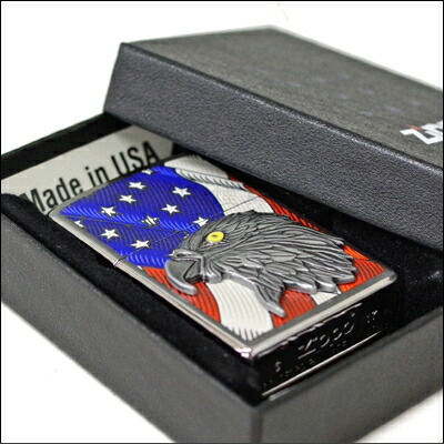楽天市場】【完売】ZIPPO ジッポー 29508 USA FLAG EAGLE Emblem