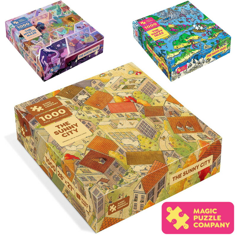 楽天市場】マジックパズルカンパニー 1000ピース サニーシティ Magic