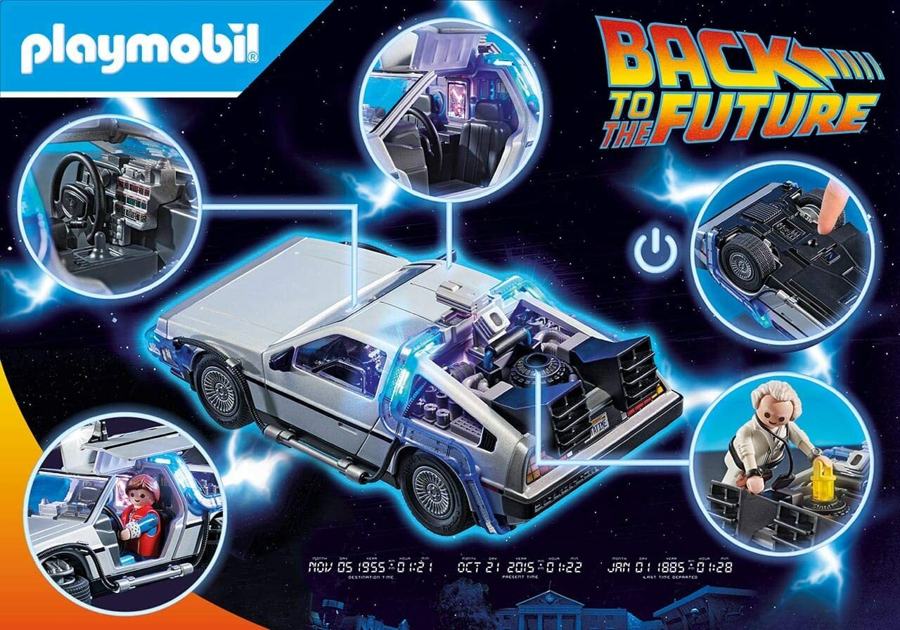 楽天市場】プレイモービル Playmobil 70317 バックトゥザフューチャー