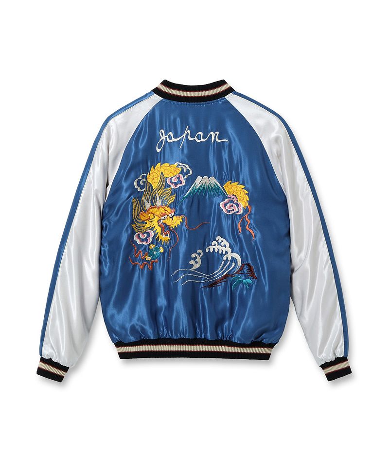 楽天市場】テーラー東洋 アセテート スカジャン “JAPAN MAP” × “GOLD