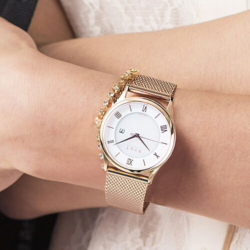 楽天市場】Knot ノット 時計 クラシック レディースソーラー イエロー