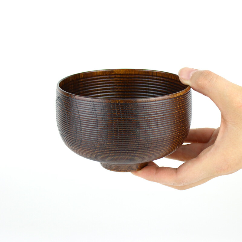 楽天市場】喜八工房 欅 糸筋汁椀 : FULLangle