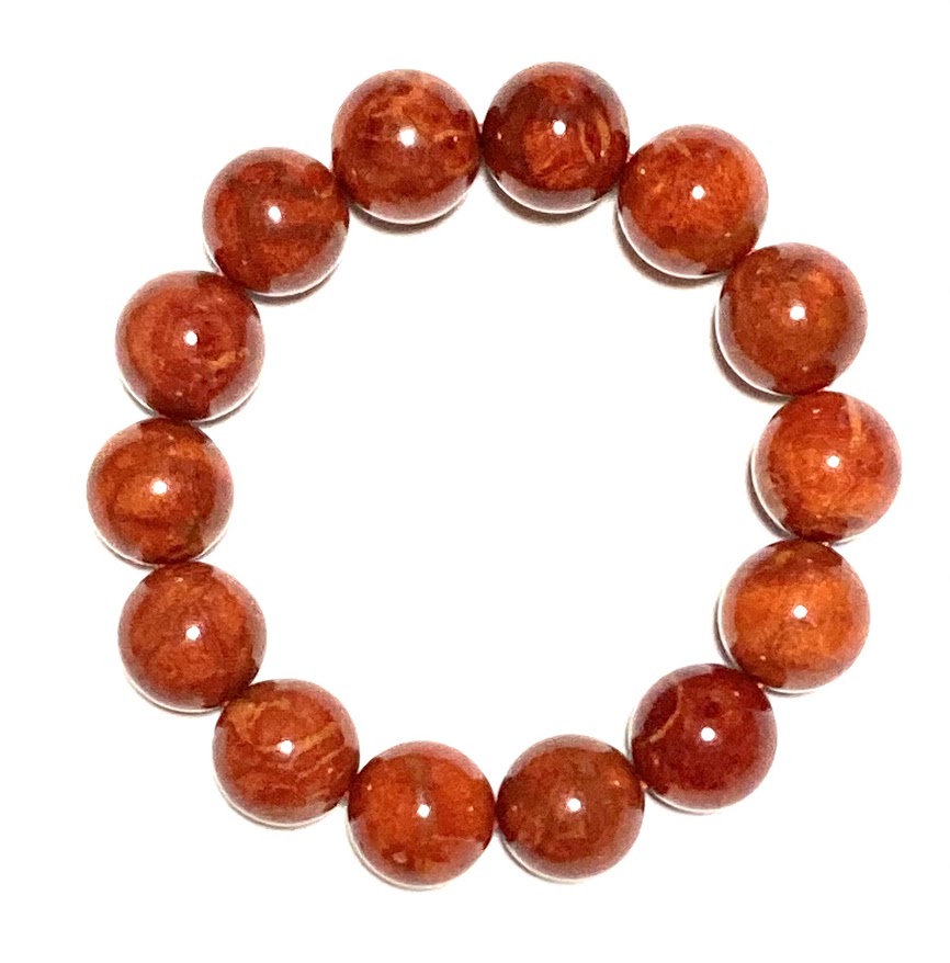 楽天市場】アフリカンコーラル(スポンジ珊瑚) 14mm ボールブレスレット