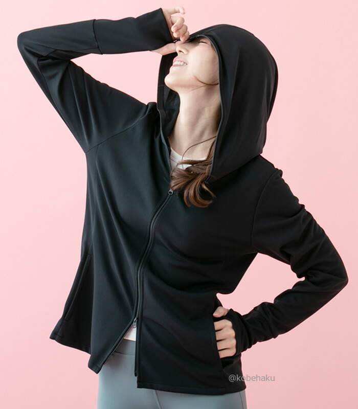 楽天市場】【日本製】【半永久UVカット】スリムパーカー COOLMAX