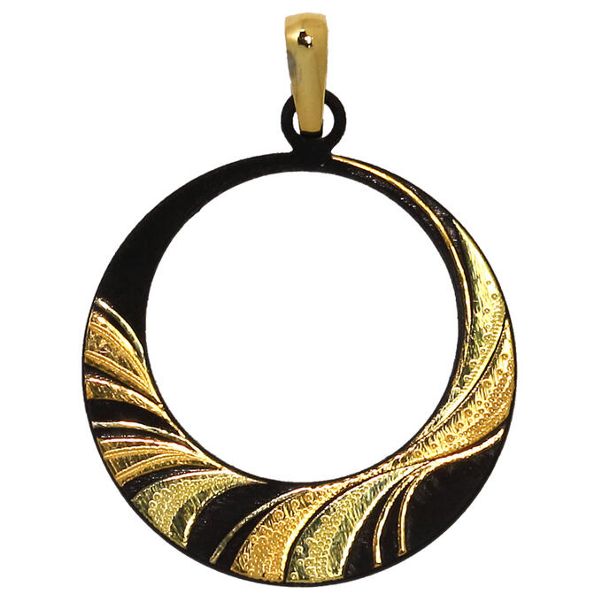 楽天市場】ペンダント 流れ P-20新 ネックレス 肥後象嵌 伝統工芸品