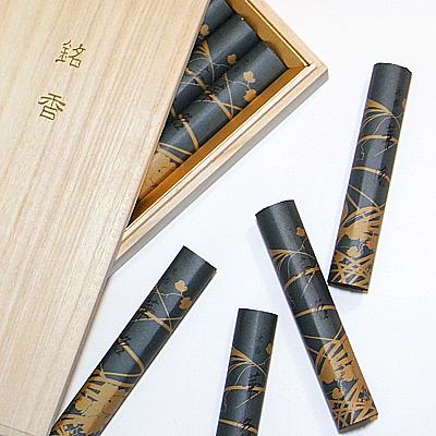 楽天市場】山田松香木店 進物用 沈香 華洛 太束8把 桐箱入進物用お線香