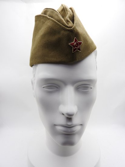 楽天市場】ソビエト Soviet ピロトカ 軍用 本物 レッドスター バッジ付