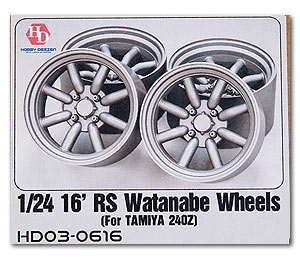 楽天市場】ホビーデザイン HOBBY DESIGN 1/24 RS ワタナベ ホイール 16