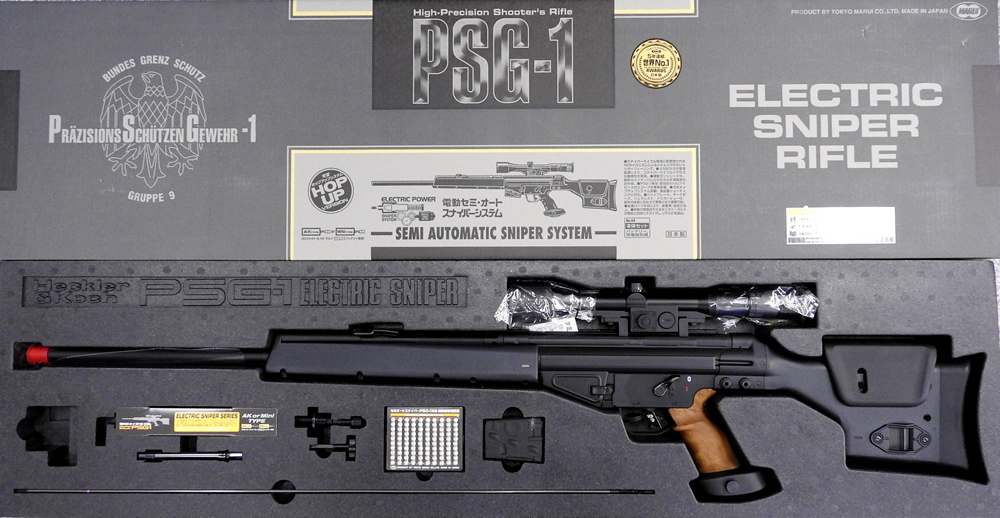 楽天市場】東京マルイ H&K PSG-1 セミオート ライフル 電動ガン 18歳