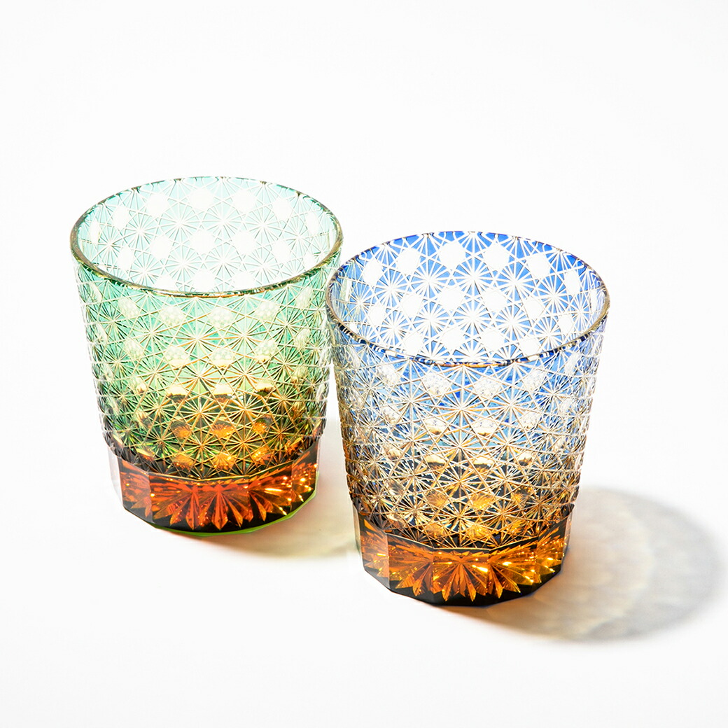 楽天市場】江戸切子 縁繋ぎ クリスタルガラス ロックグラス 酒器 株式