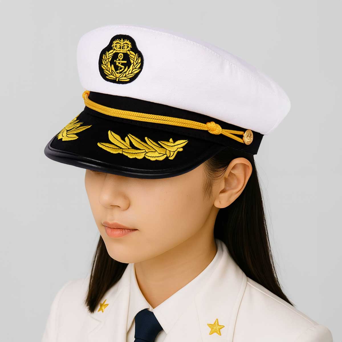 楽天市場】【DEAL 10%還元】水兵 海軍 船長 アーミー 帽子 ハット