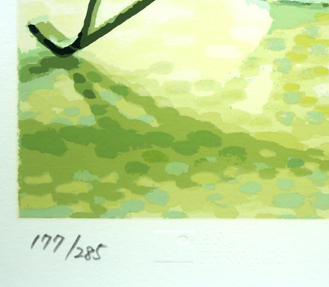 楽天市場】笹倉 鉄平「エヴァーグリーン」シルクスクリーン版画 限定