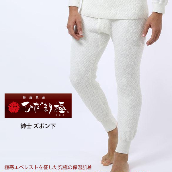 楽天市場】【送料無料】ひだまり本舗 ひだまり 極 紳士 ズボン下 単品