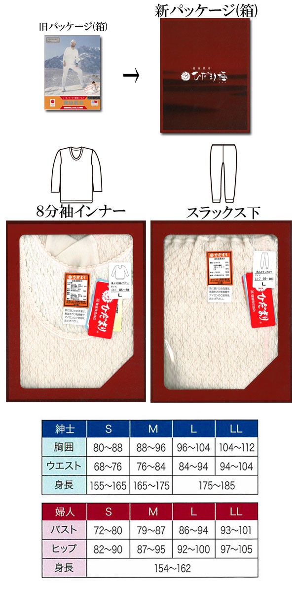 楽天市場】【送料無料】ひだまり本舗 ひだまり 極 婦人 スラックス下