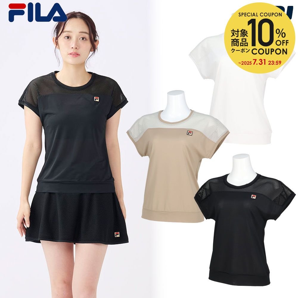 楽天市場】フィラ FILA テニスウェア レディース ゲームシャツ EL0057