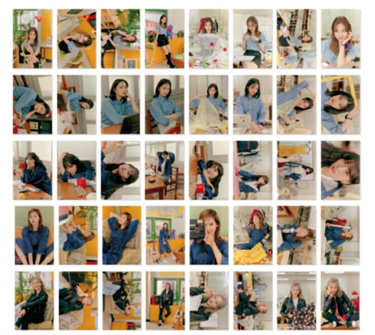 楽天市場】TWICE トレカ 4パックSET TRADING CARD TWICE UNIV. FASHION