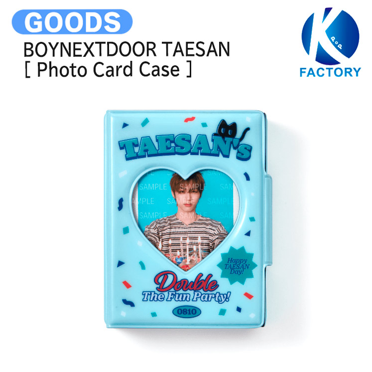 楽天市場】BOYNEXTDOOR TAESAN [ Photo Card Case ] TAESAN's Double