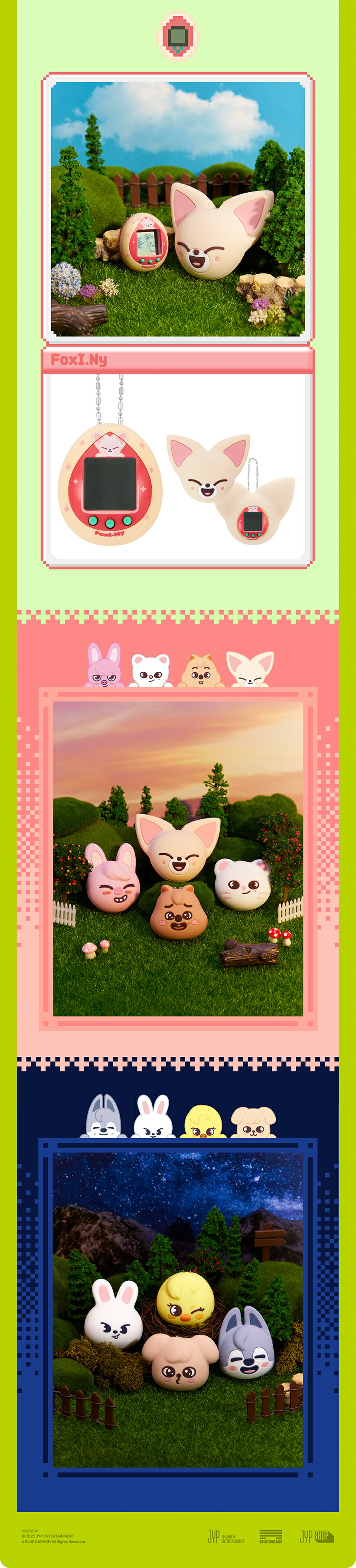 楽天市場】【JYPSHOP特典付】 Stray Kids SKZOO TAMAGOTCHI & CASE SET