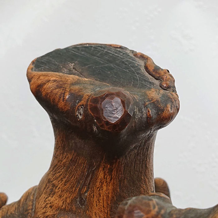 楽天市場】0287 木のオブジェ 木の飾り物置物 古道具 木 古民具 レトロ