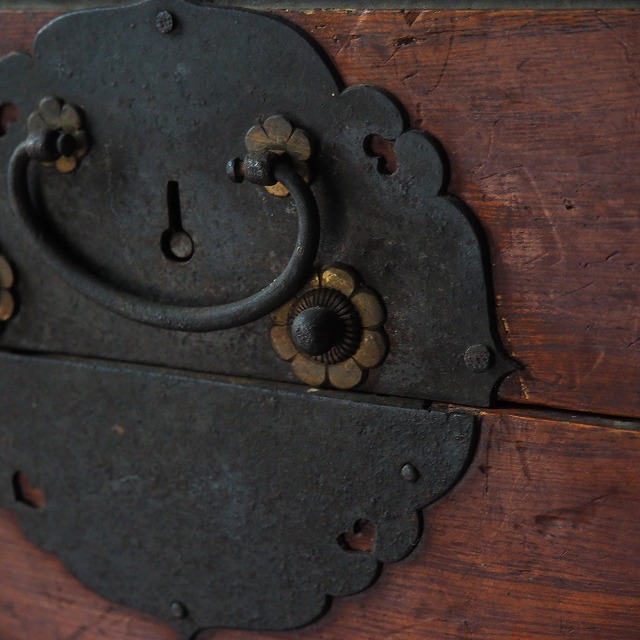 楽天市場】長持ち 木製収納箱 0005タンス 収納 書籍箱 木製古道具 古民