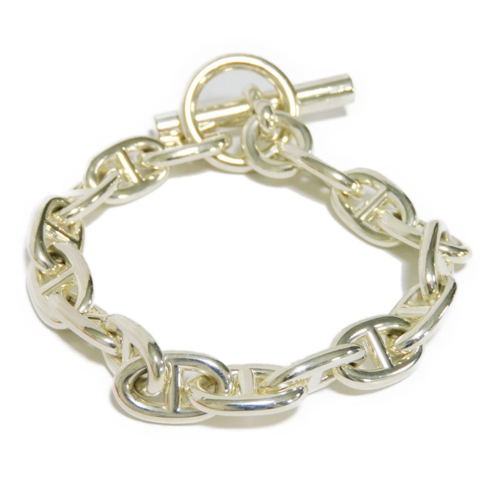 楽天市場】エルメス HERMES ブレスレット シェーヌダンクル MM 現行 16