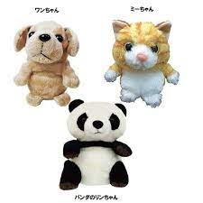 楽天市場】ものまねぬいぐるみ（こえマネワンちゃん・ミーちゃん）ま