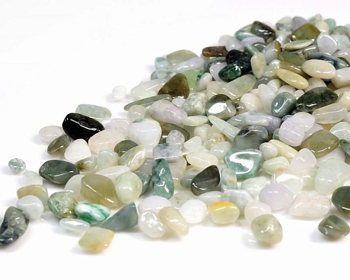 楽天市場】翡翠 ヒスイ さざれ Type.2 100g | 細石 浄化