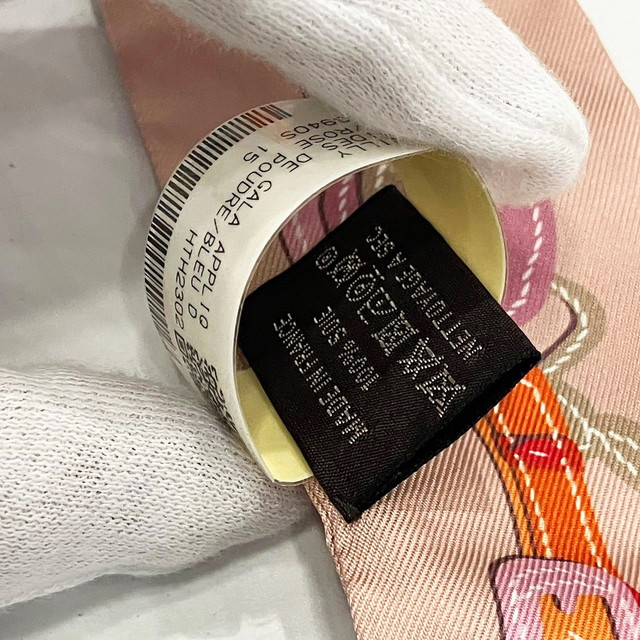 楽天市場】HERMES エルメス ツイリー Brides de Gala Applique Pique