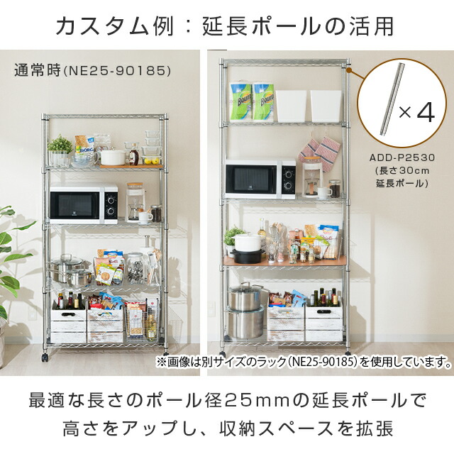 楽天市場】キッチンラック 幅120 レンジラック レンジ台 トースター