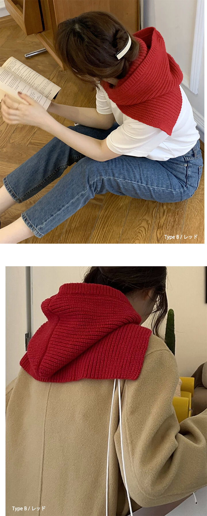 楽天市場】1A10 楽天1位 バラクラバ レディース ニット バラクラバ