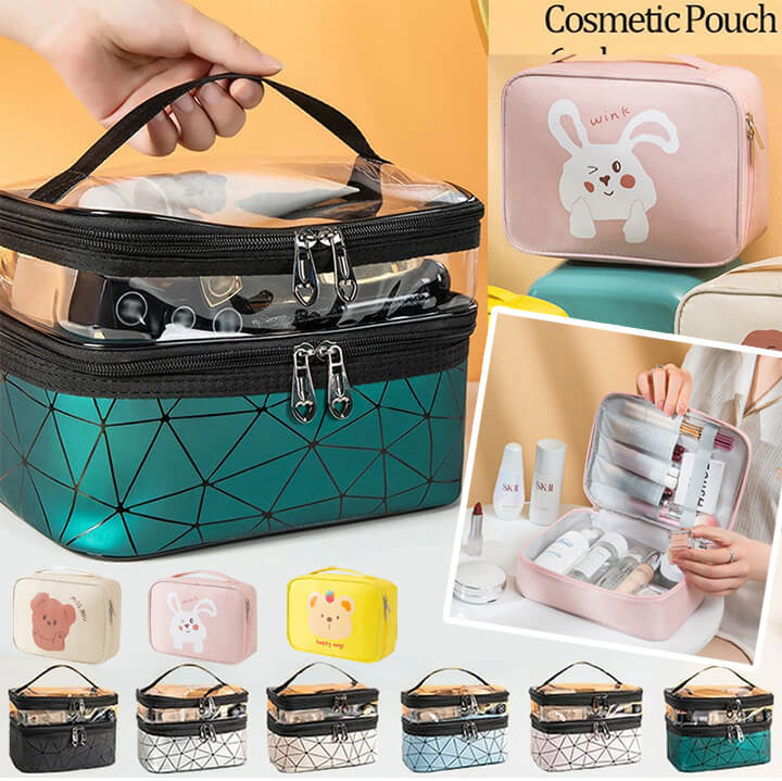 楽天市場】1B21【Newタイプ追加】大容量コスメポーチ/化粧ポーチ/旅行