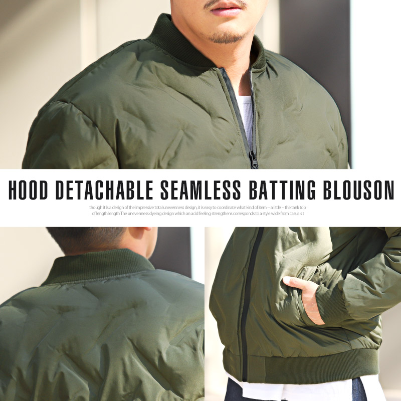 楽天市場】△送料無料△ MA-1ジャケット メンズ 中綿ジャケット