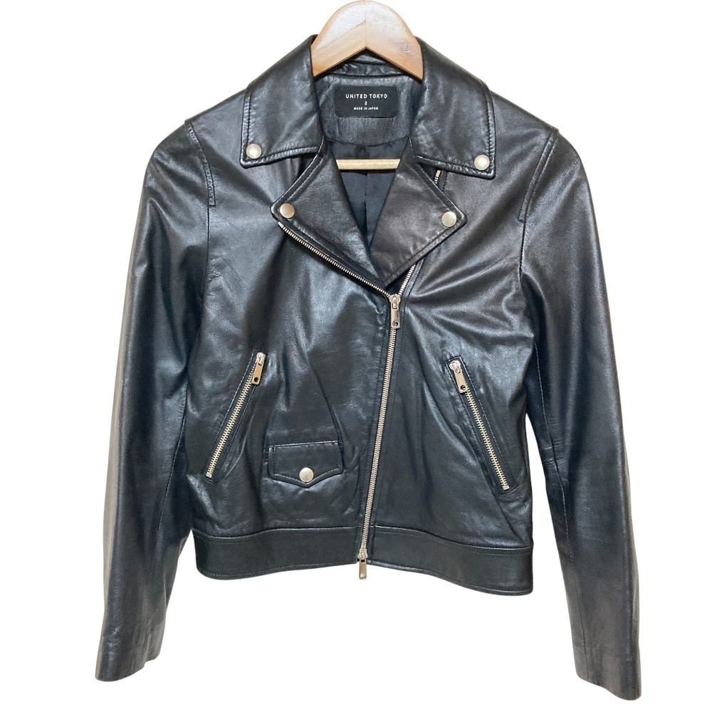 楽天市場】ユナイテッドトウキョウ ダブルライダースジャケットの通販