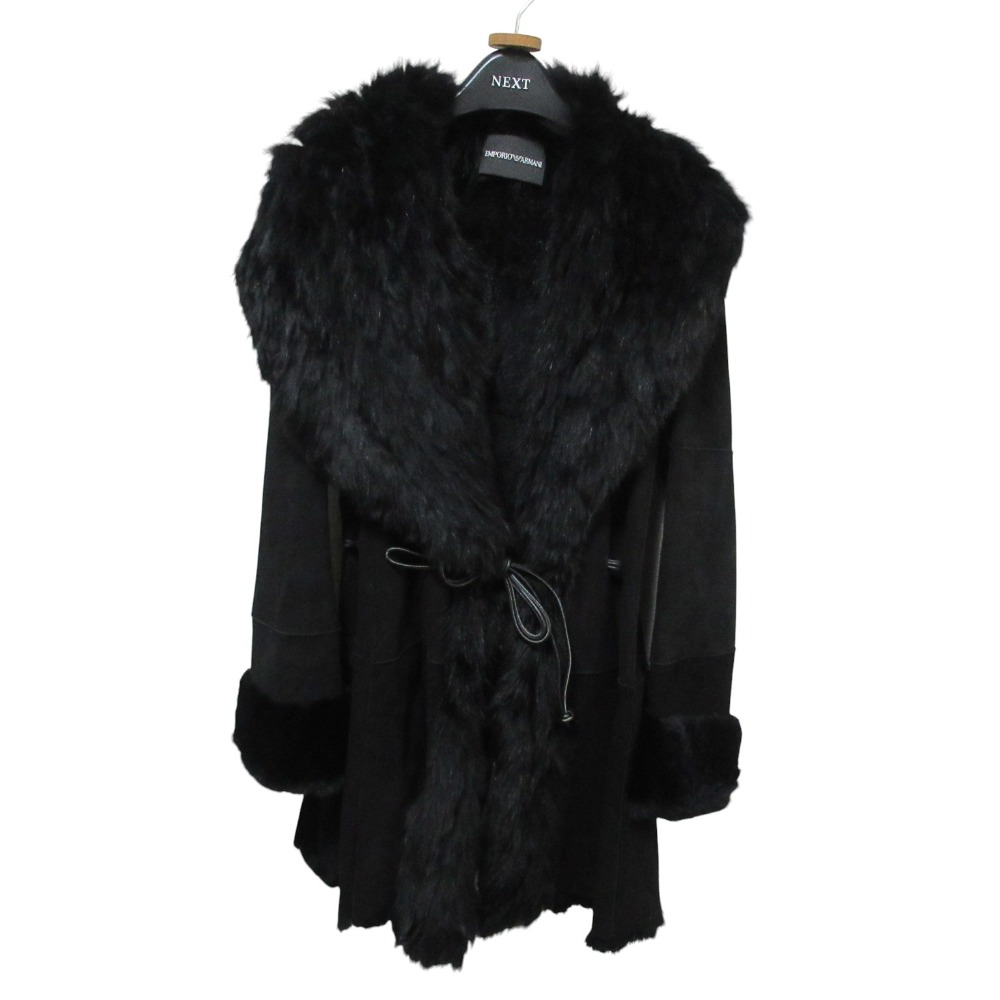 楽天市場】ムートン コート アルマーニの通販