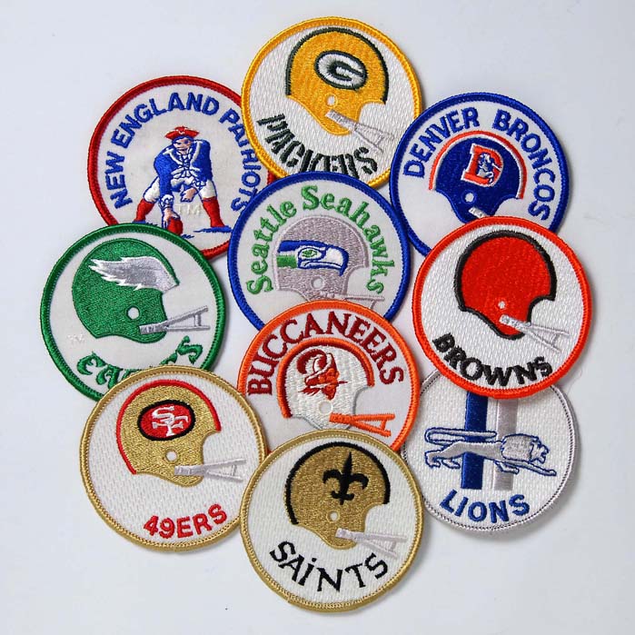 楽天市場】激安7枚セット NFL アメフト ビンテージ サークルワッペン